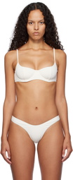Frankies Bikinis Off-White Cola Underwire Bikini Top