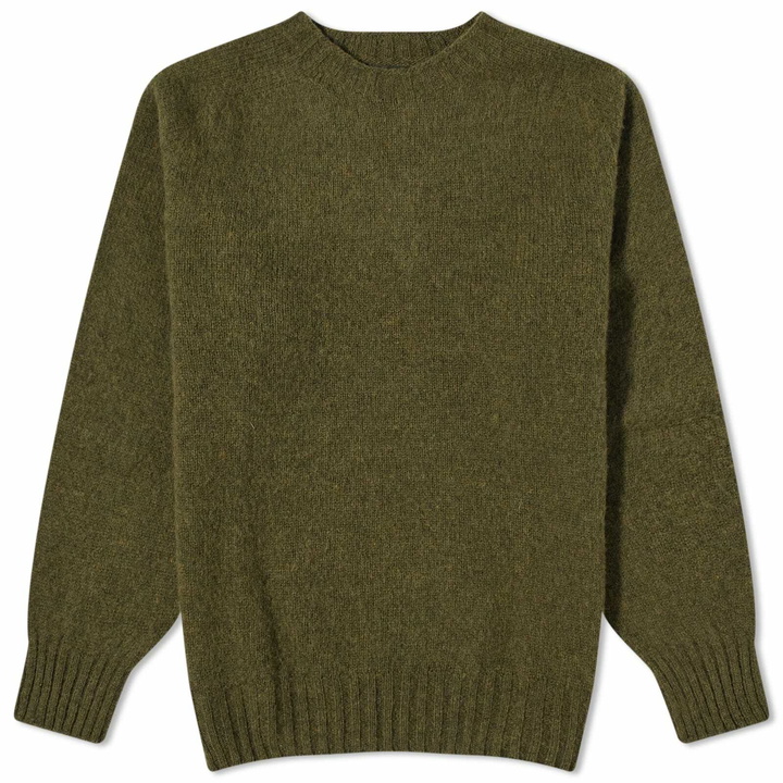 Photo: Howlin by Morrison Men's Howlin' Birth of the Cool Crew Knit in Moss