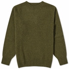 Howlin by Morrison Men's Howlin' Birth of the Cool Crew Knit in Moss