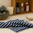 Tekla Fabrics Wash Cloth in River Stripes 