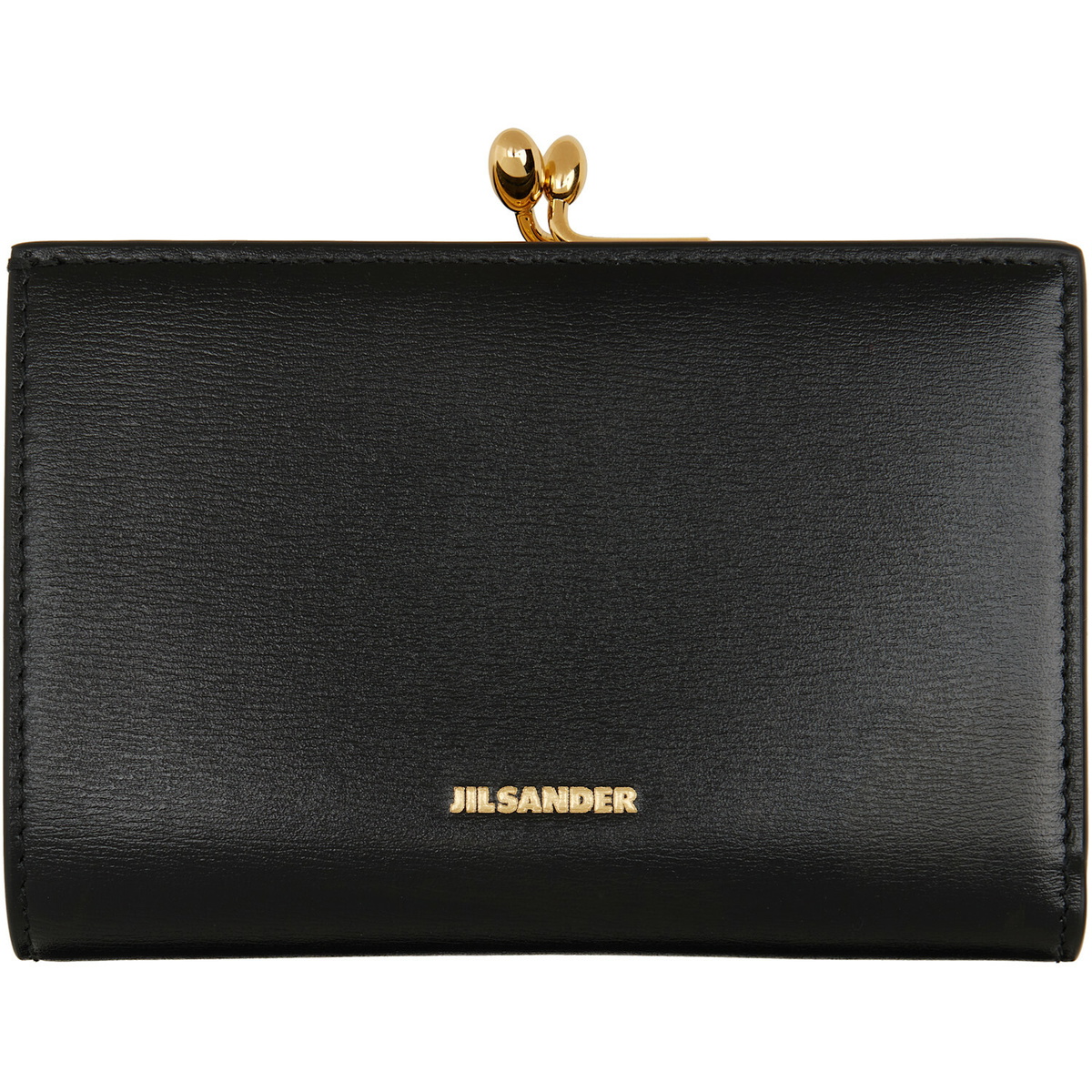 Jil Sander Black Goji Purse Small Wallet