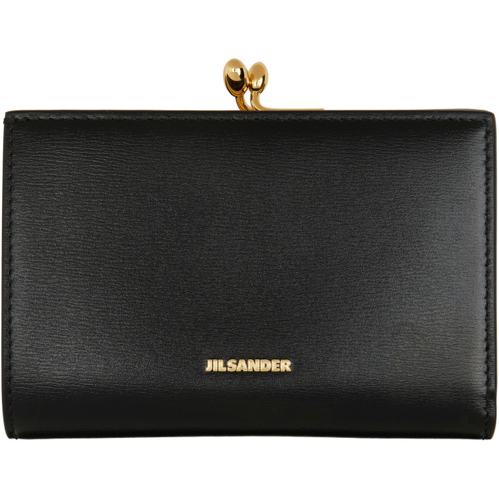 Photo: Jil Sander Black Goji Purse Small Wallet