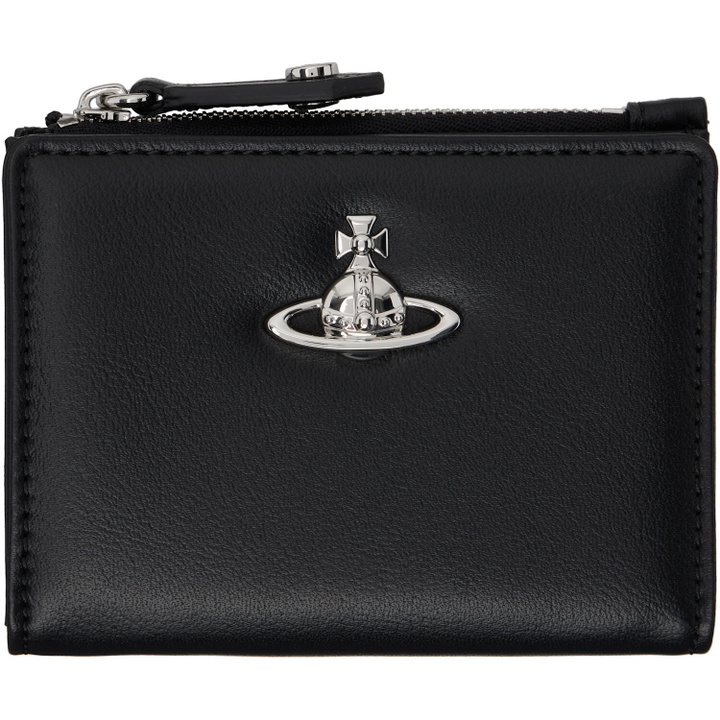 Photo: Vivienne Westwood Black Slim Flap Card Holder