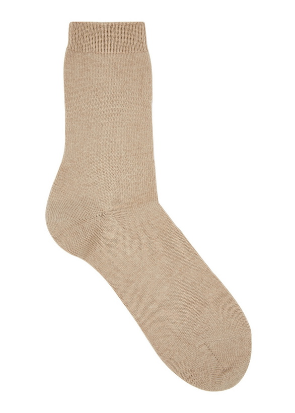 Photo: Falke Cosy Wool-blend Socks Camel 3942 (IT39 42 / UK6