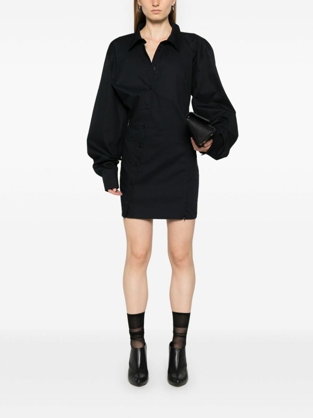 Jade Cropper Asymmetric Shirt Dress