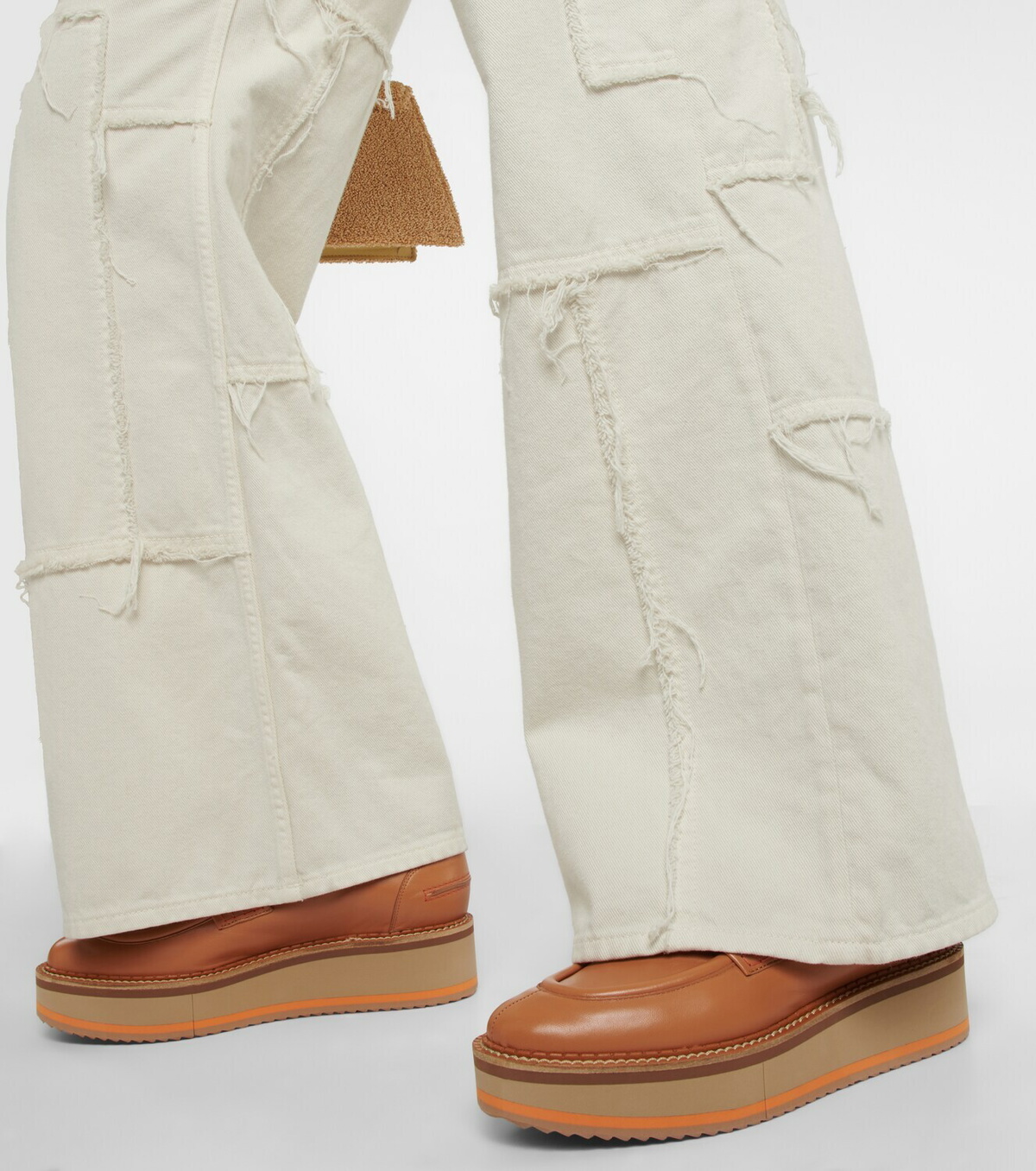 Clergerie - Bahati leather platform loafers