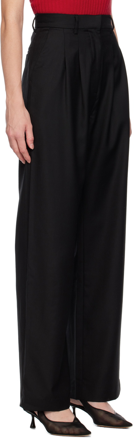 WYNN HAMLYN Black Lily Trousers