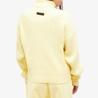 Fear of God ESSENTIALS Women's Turtleneck in Garden Yellow