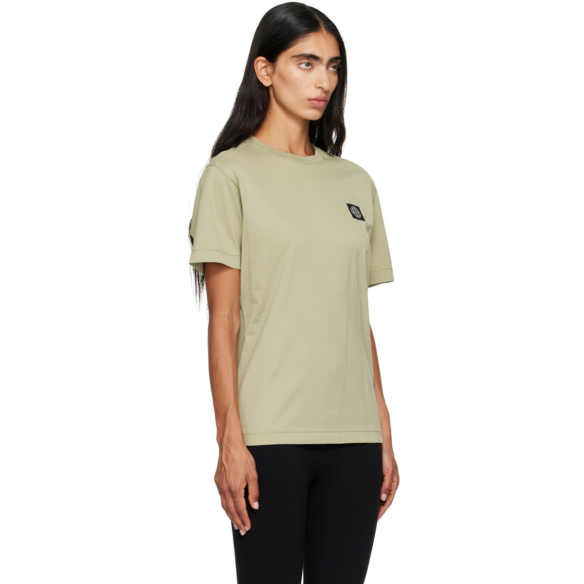 Stone Island Green 2100027 60/2 Cotton Jersey T-shirt
