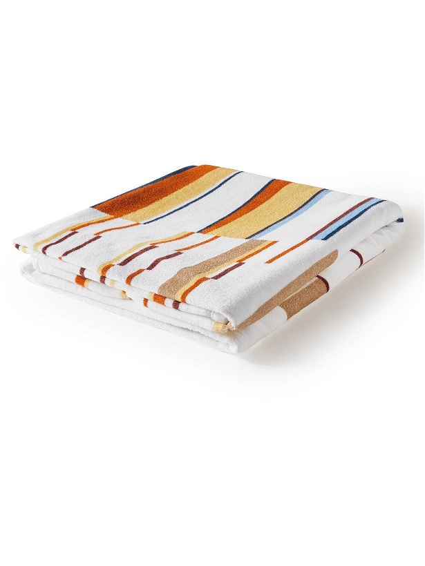 Photo: Loro Piana - Printed Cotton-Terry Beach Towel