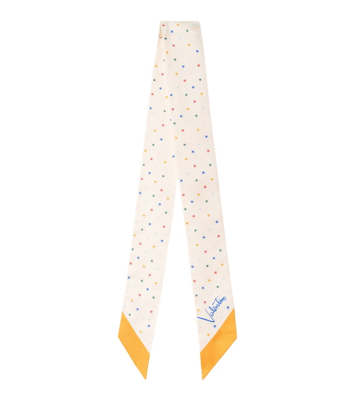 Photo: Valentino Starry silk scarf