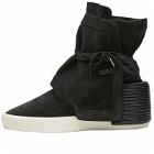 Fear Of God Men's 8th Moc High Suede Sneakers in Black