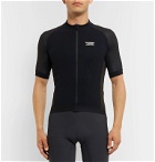 Pas Normal Studios - Essential Perforated Zip-Up Cycling Jersey - Black