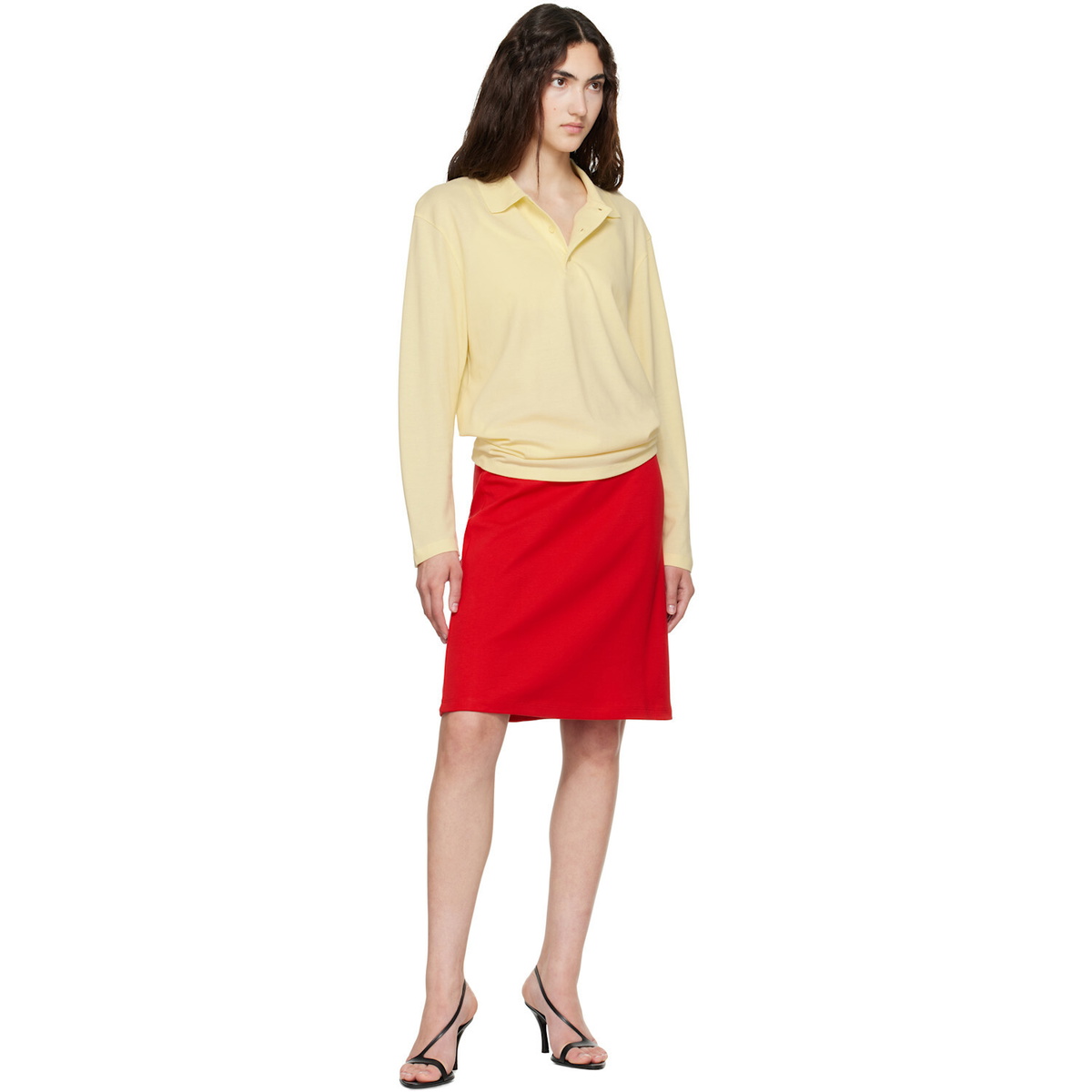 FLORE FLORE Yellow Diana Polo