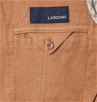 Lardini - Unstructured Herringbone Cotton-Blend Blazer - Brown