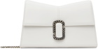 Marc Jacobs White 'The St. Marc Chain Wallet' Bag