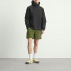 The North Face Men's Red Box Nylon Belted Shorts in Woodland Green