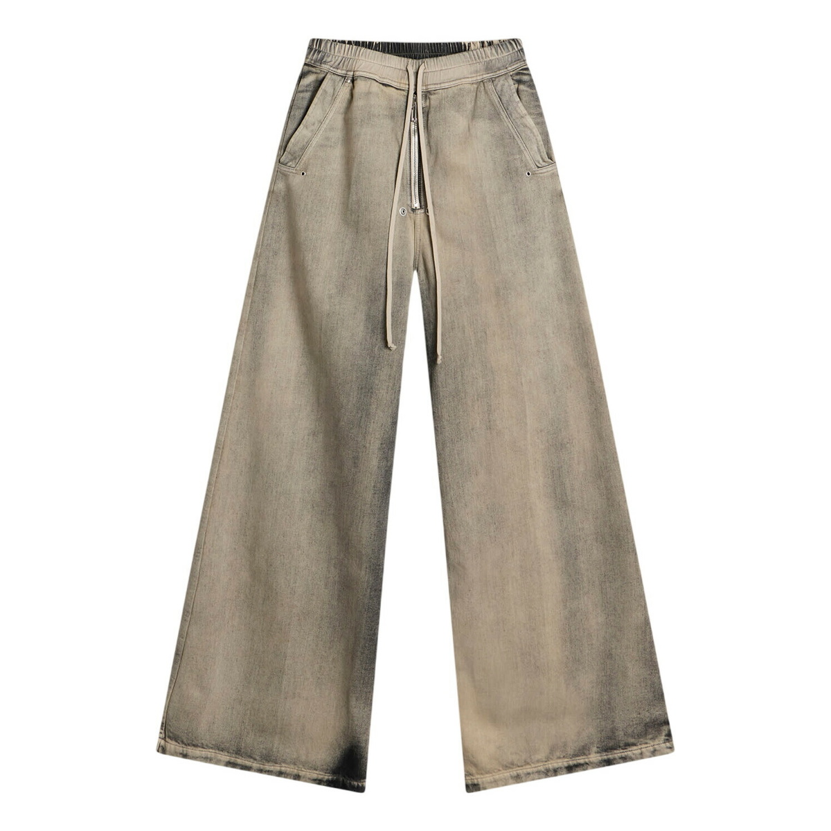 Rick Owens Drkshdw Black Prisoner Memphis Lounge Pants Rick Owens