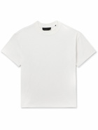 FEAR OF GOD ESSENTIALS - Logo-Appliquéd Cotton-Blend Jersey T-Shirt - White