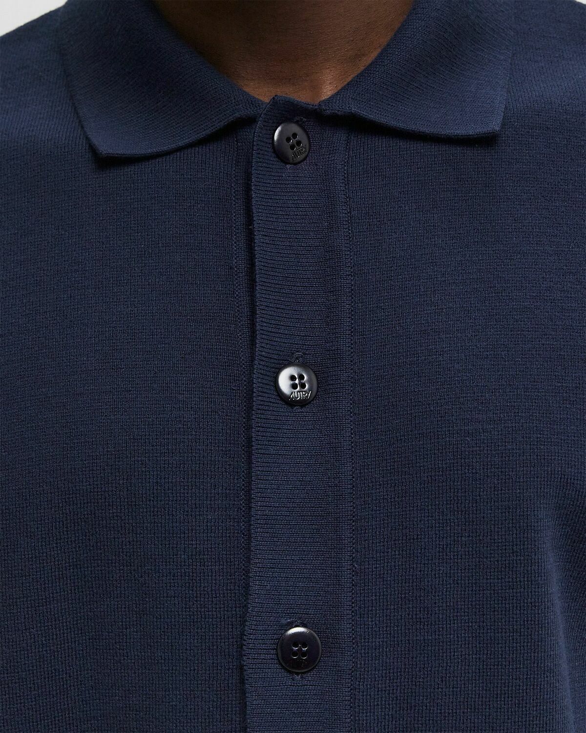 Autry Action Shoes SHORT SLEEVE SHIRT MAIN Blue Mens Shortsleefe
