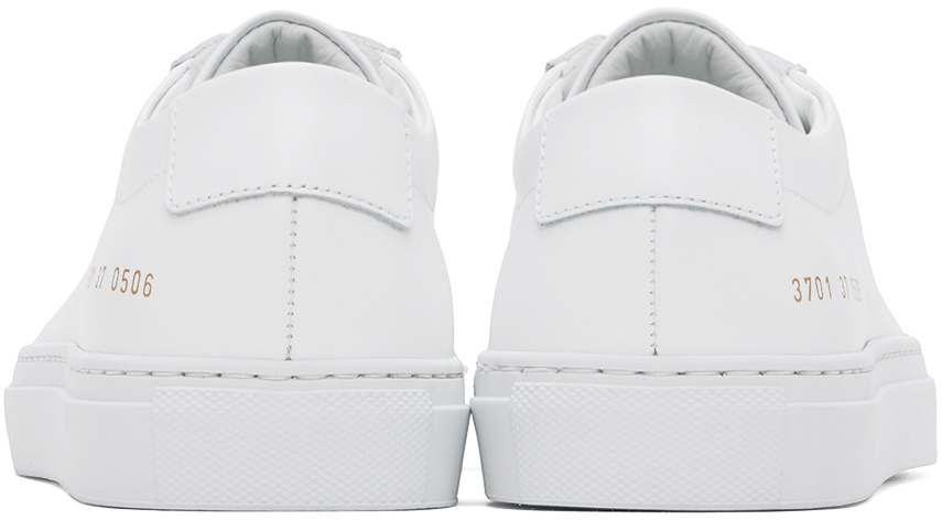 Common Projects White Achilles Low Sneakers