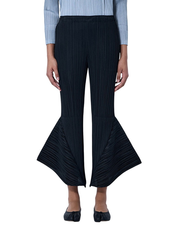 Photo: Pleats Please Issey Miyake Pleated Flare Trousers