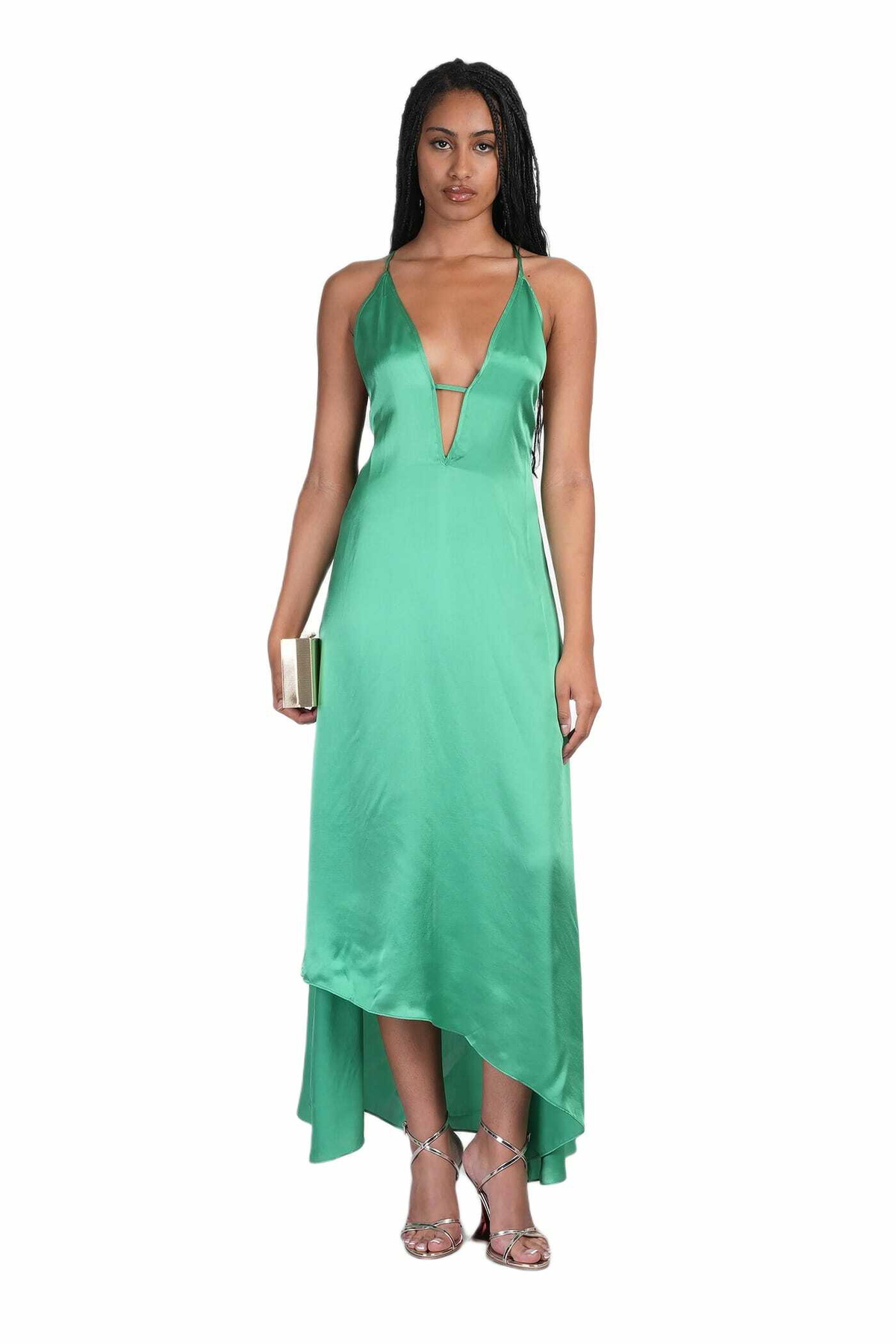 IRO Caravela In Green Silk