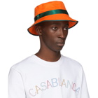 Casablanca Orange Bucket Hat