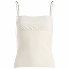 Fruity Booty Women's Meringue Lace Tank in Cream