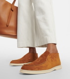 Loro Piana - Open Walk suede ankle boots