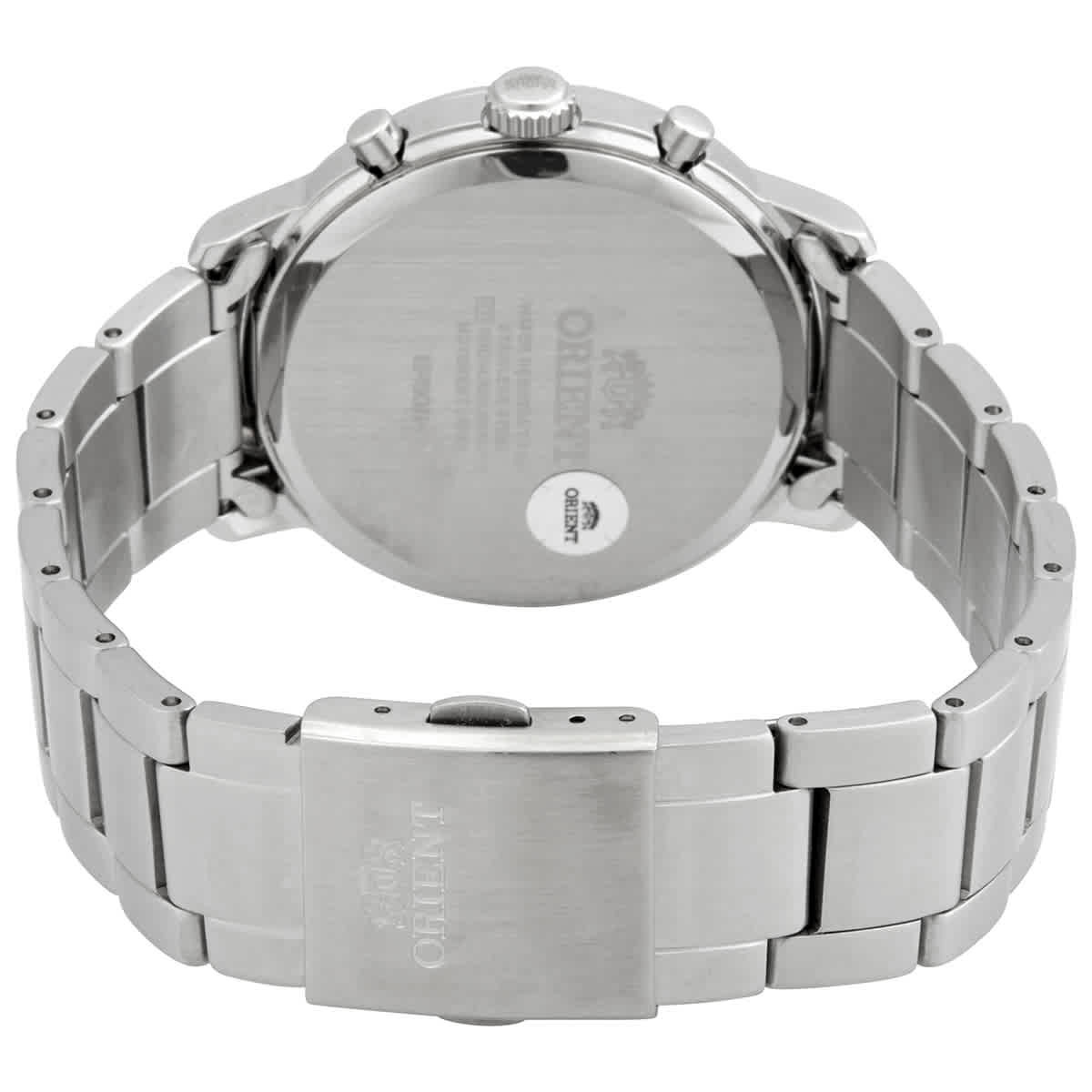Orient Chronograph Quartz White Dial Mens Watch RA-KV0302S10B