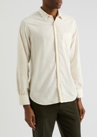 Officine Générale Lipp Corduroy Shirt Cream