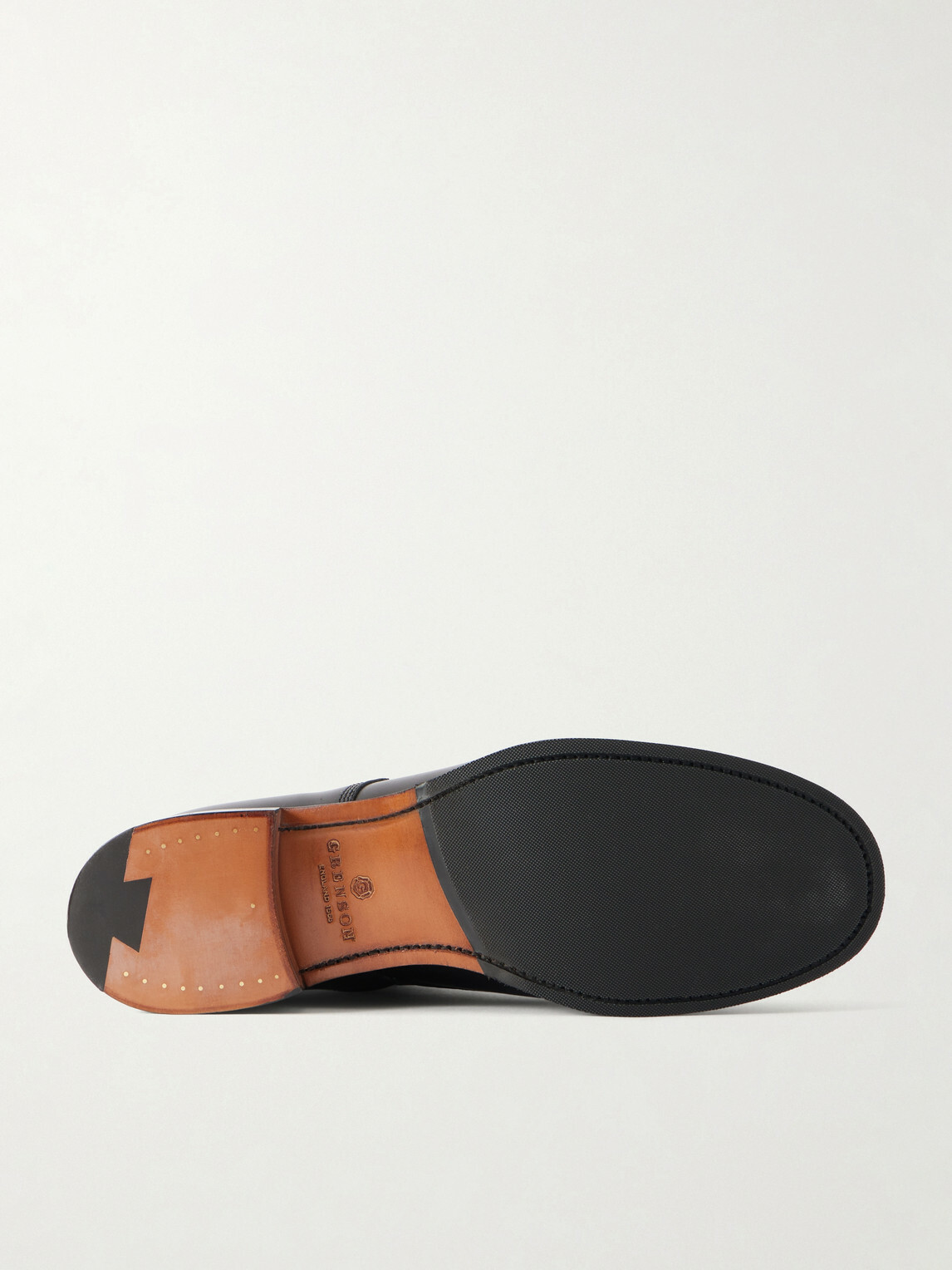 Grenson - Randall Leather Lace-Up Boots - Black