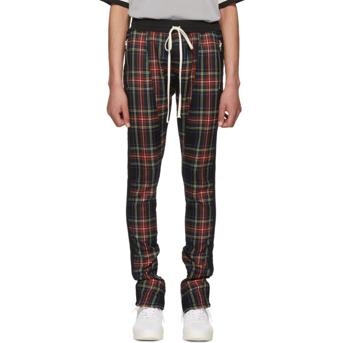 Photo: Fear of God Multicolor Wool Plaid Trousers 