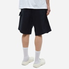 JW Anderson Men's Twisted Chino Short in Navy