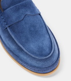Hogan H683 suede loafers