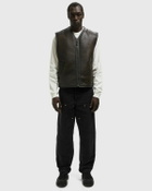 Samsøe & Samsøe X Schott SABOY VEST Brown Men