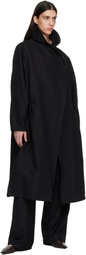 LE17SEPTEMBRE Black Sculptured Coat