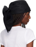 VAQUERA Black Bow Beanie