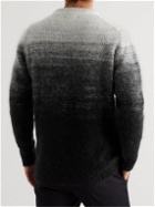 Richard James - Dégradé Knitted Sweater - Gray