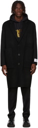 Études Black Wool Archeology Coat