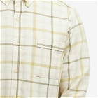 Foret Men's Grip Check Shirt in Cloud Check