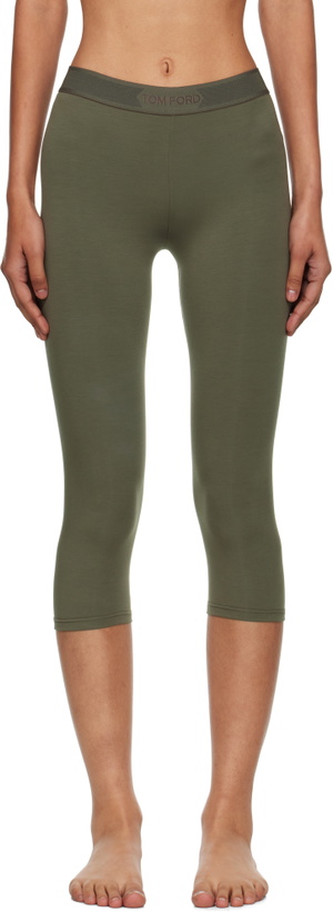 Photo: TOM FORD Khaki Modal Yoga Leggings