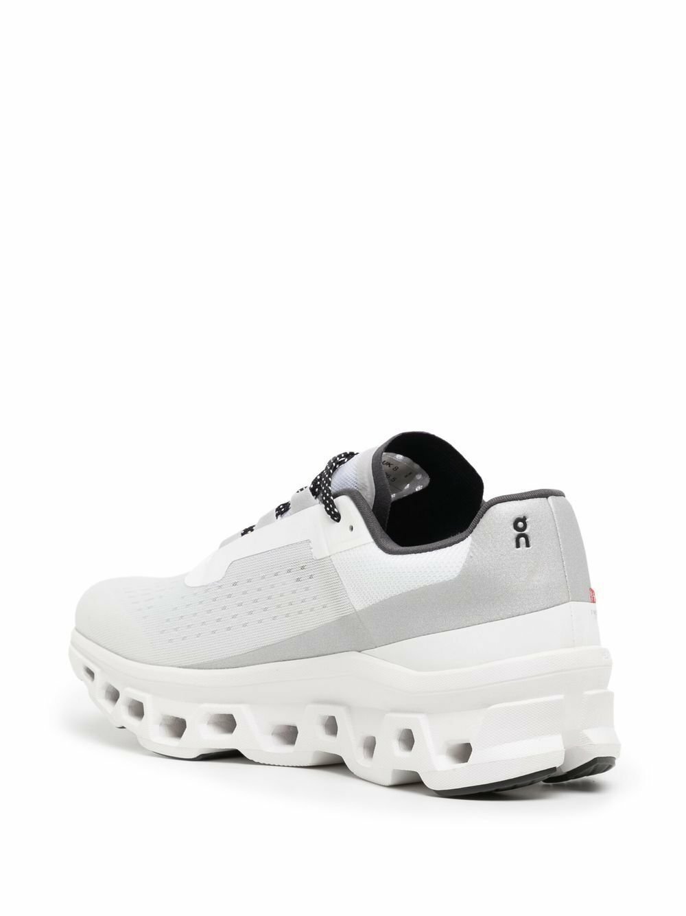 On Running White Cloudmonster Low-Top Sneakers