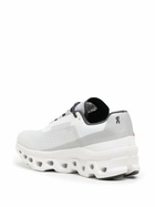 On Running White Cloudmonster Low-Top Sneakers