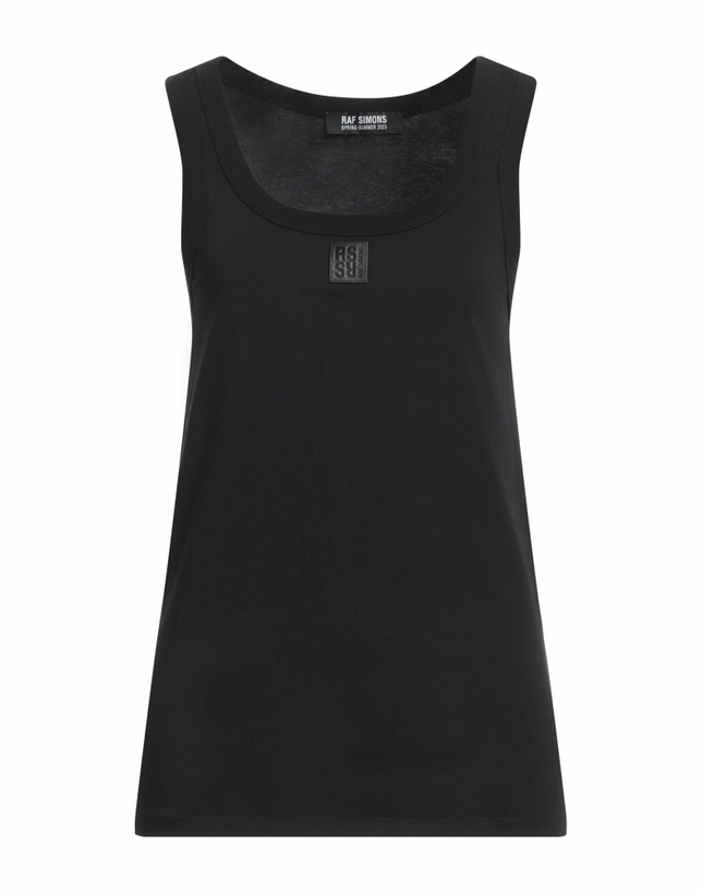Photo: Raf Simons Womens Tank top in Black