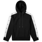 Neil Barrett Lightning Bolt Taped Popover Hoody