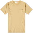 YMC Men's Wild Ones Pocket T-Shirt in Sand