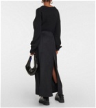Proenza Schouler Wool-blend maxi skirt