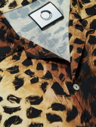 Endless Joy - Convertible-Collar Leopard-Print Woven Shirt - Animal print